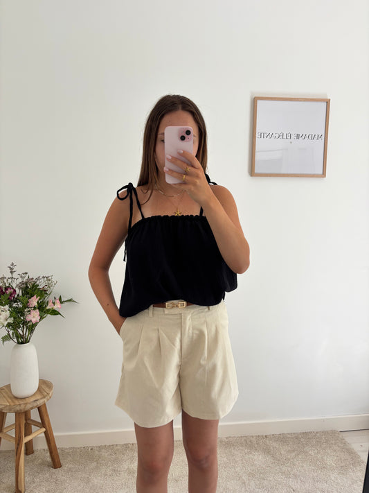 Short Noemie beige