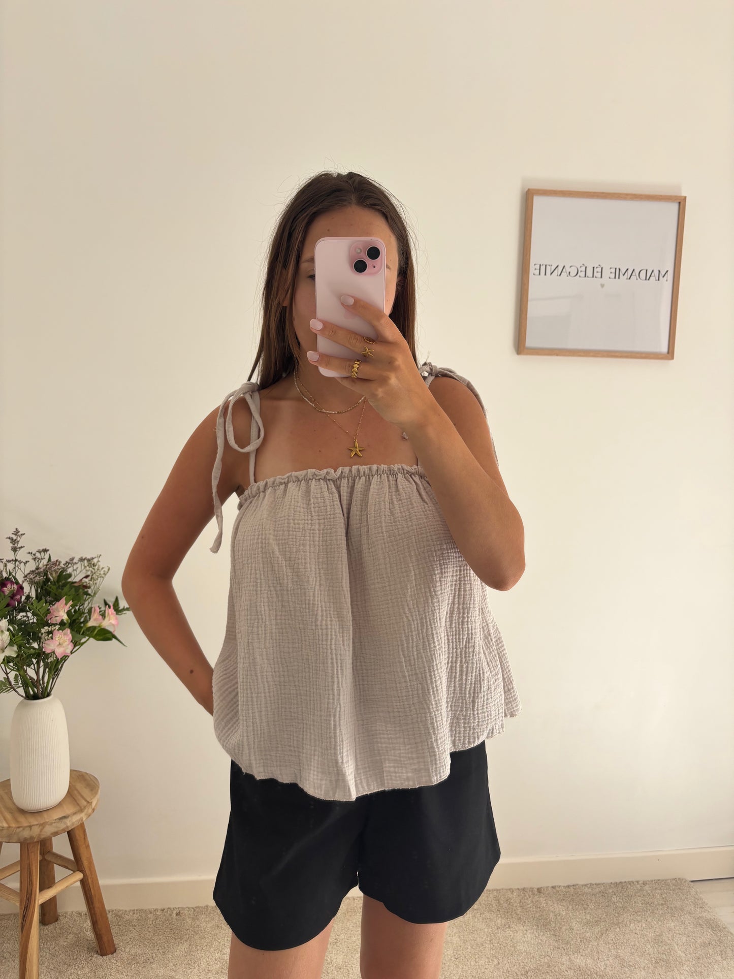 Top Julie beige