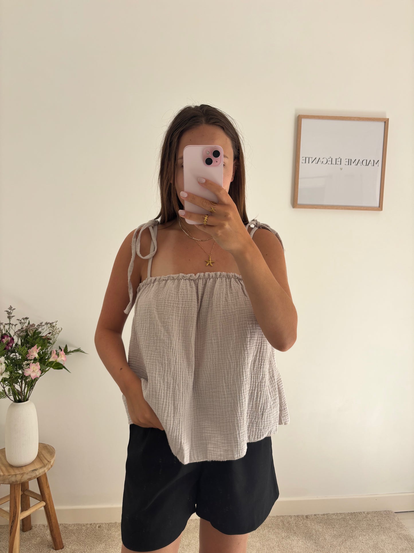 Top Julie beige
