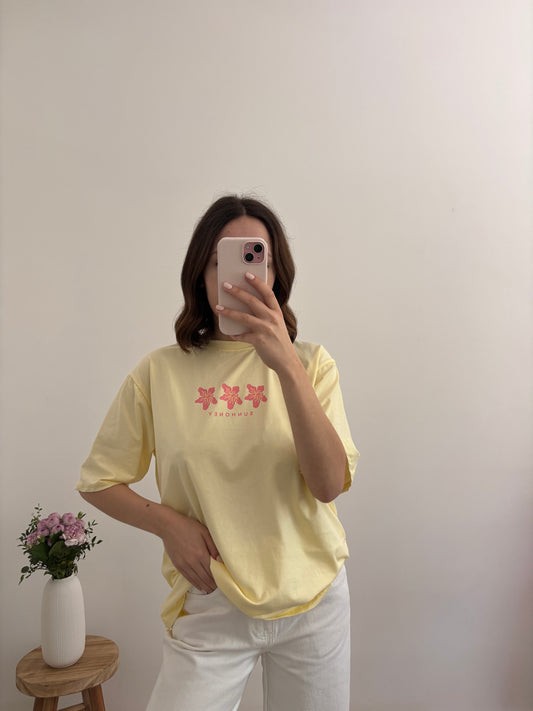 T-shirt Ona jaune
