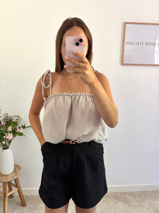 Short Noémie noir