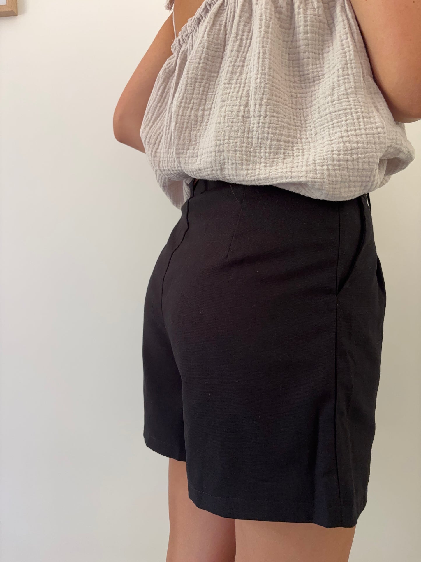 Short Noémie noir