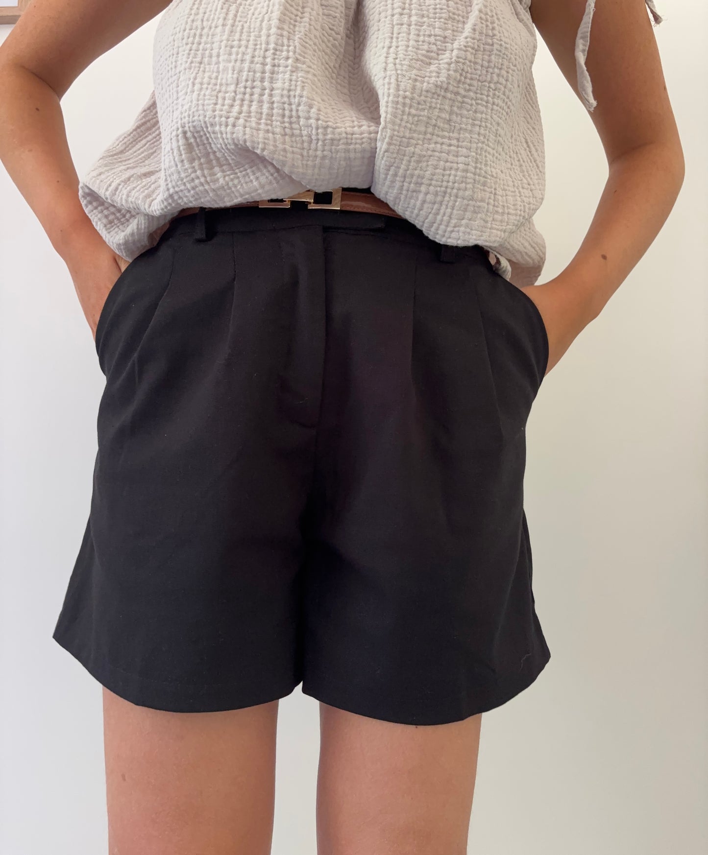 Short Noémie noir