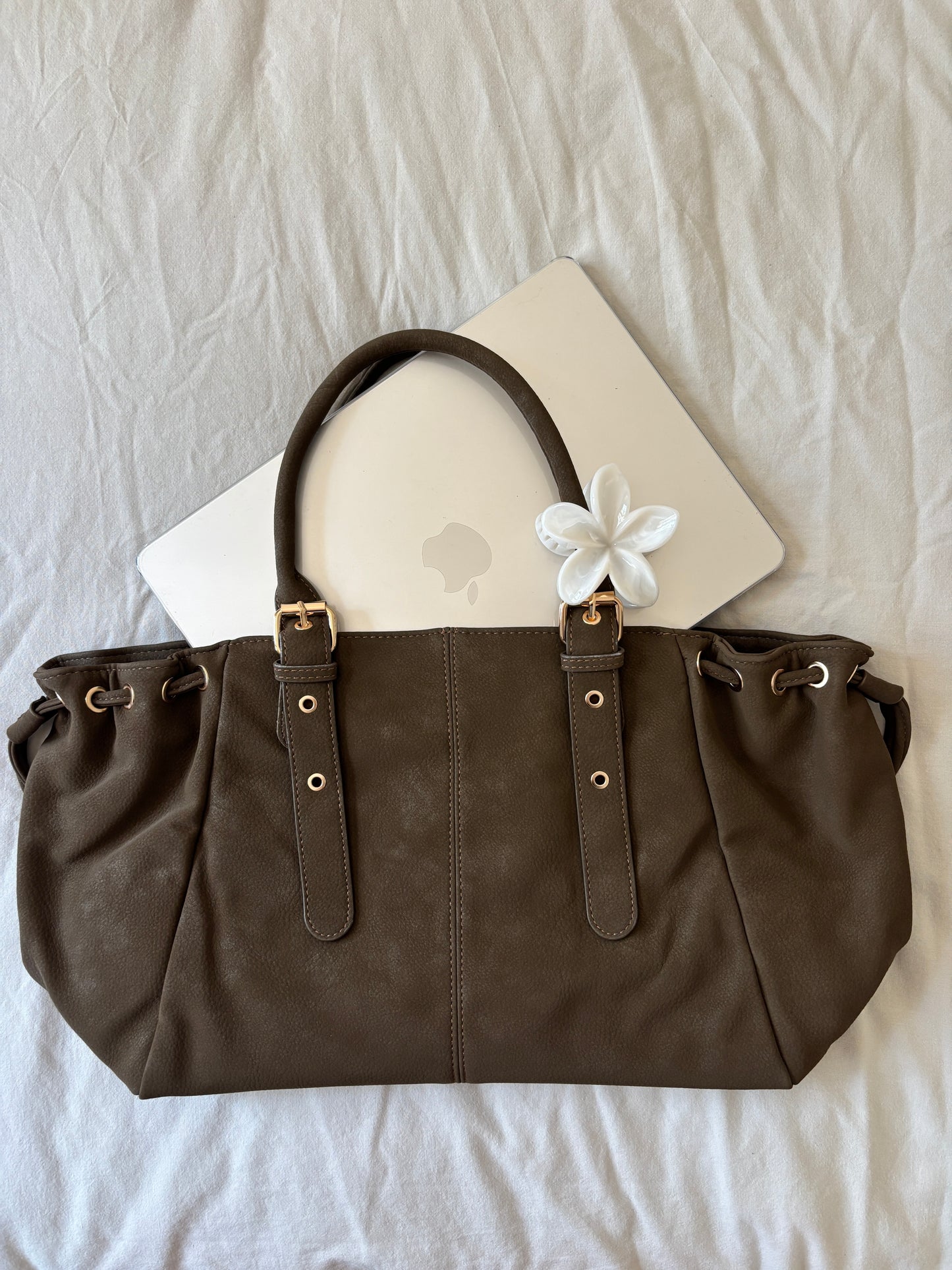 Tas Nélia suède taupe