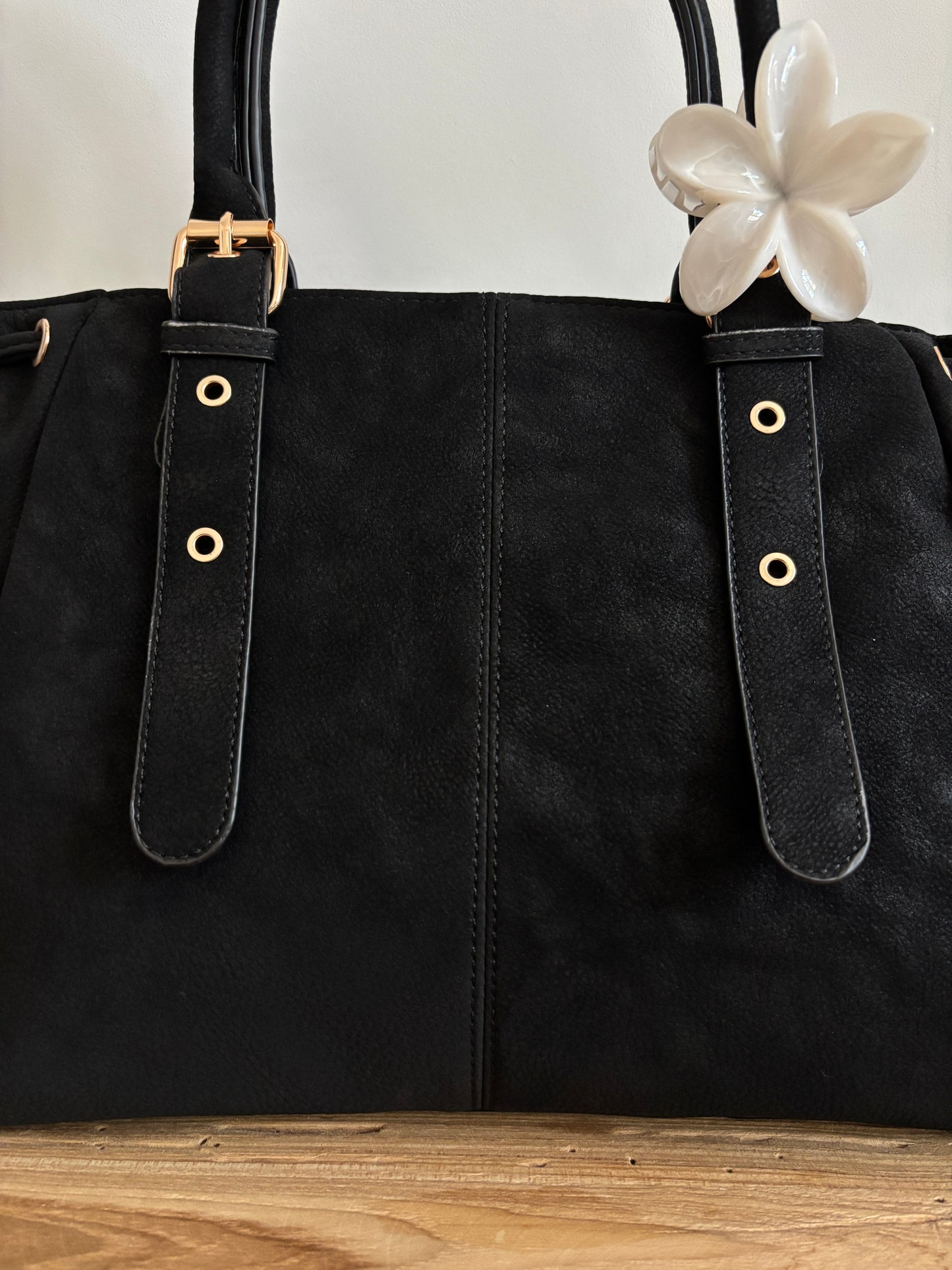 Sac Nélia suédine noir