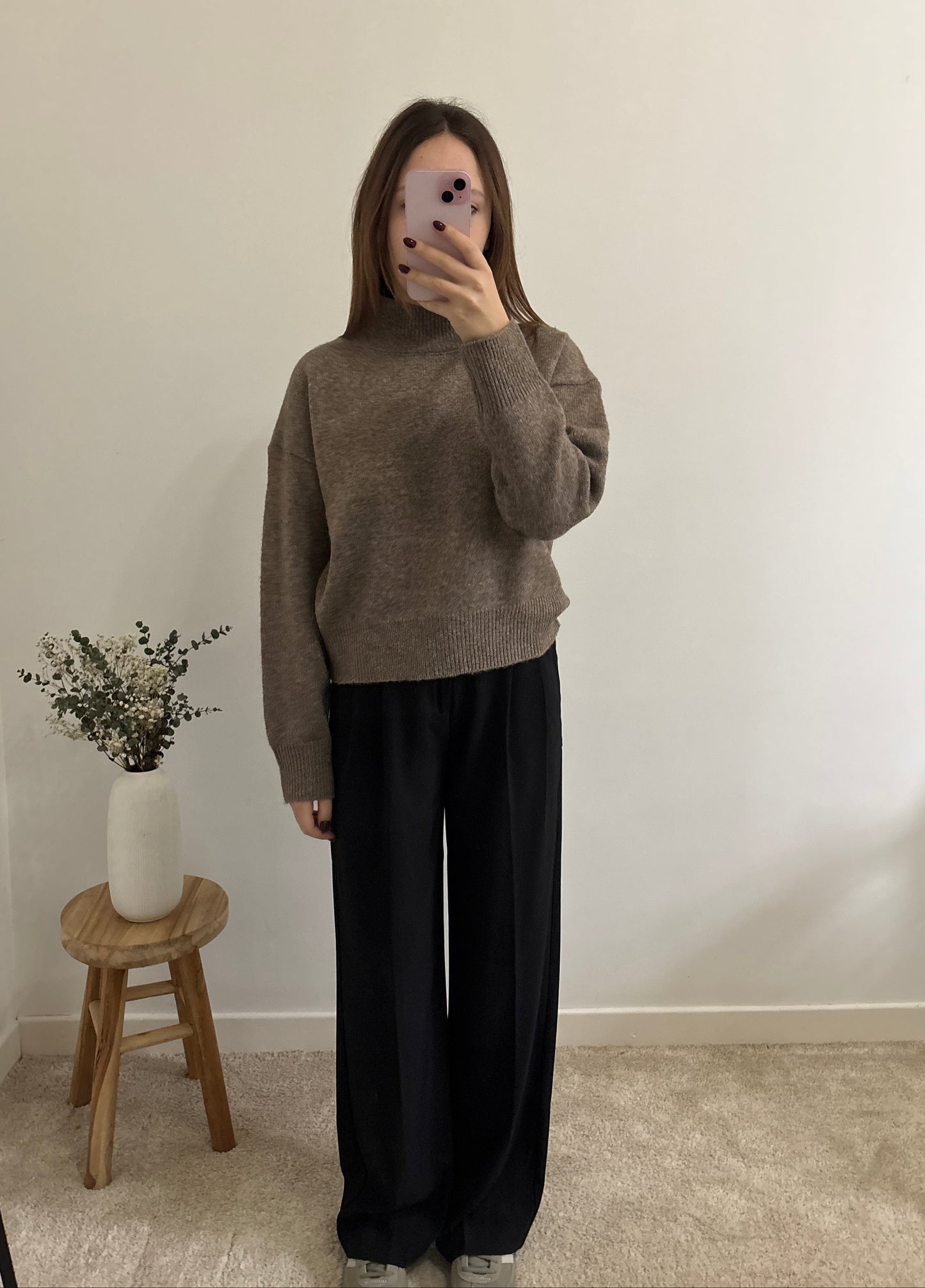 Alix taupe sweater