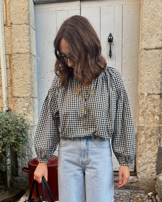 Blouse Charlie noire