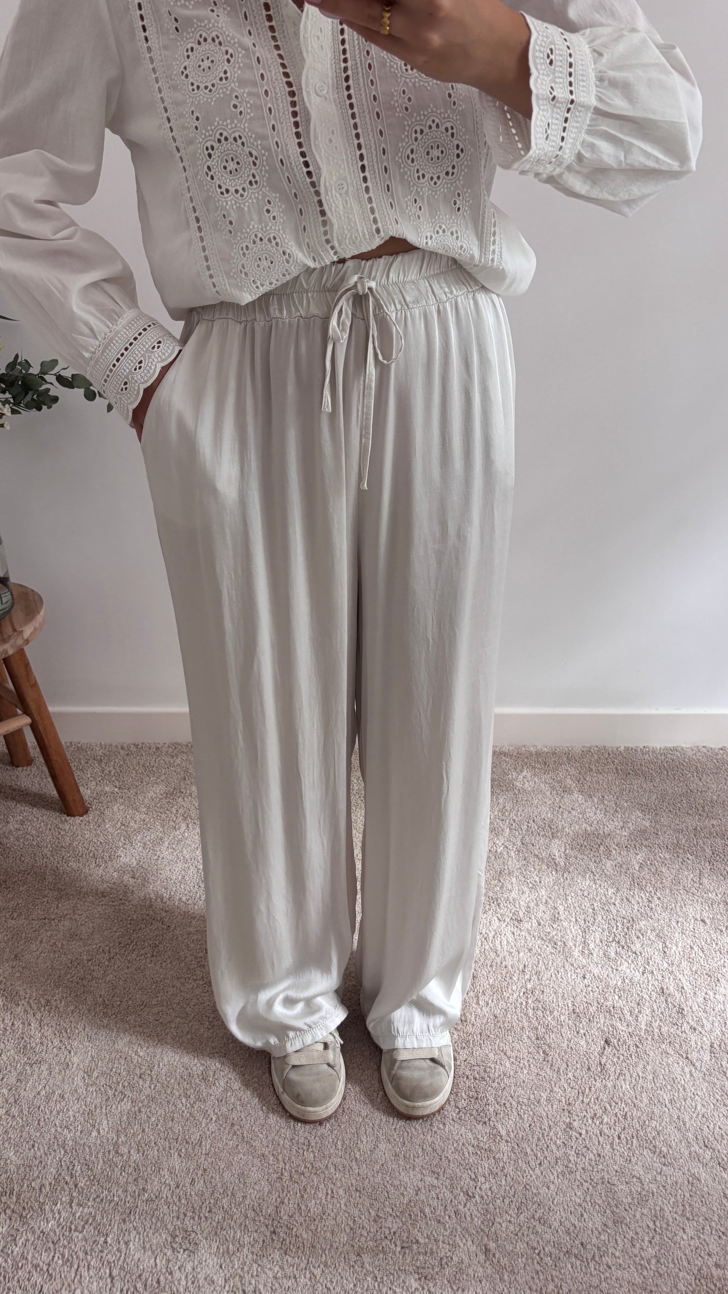 Pantalon Elise écru