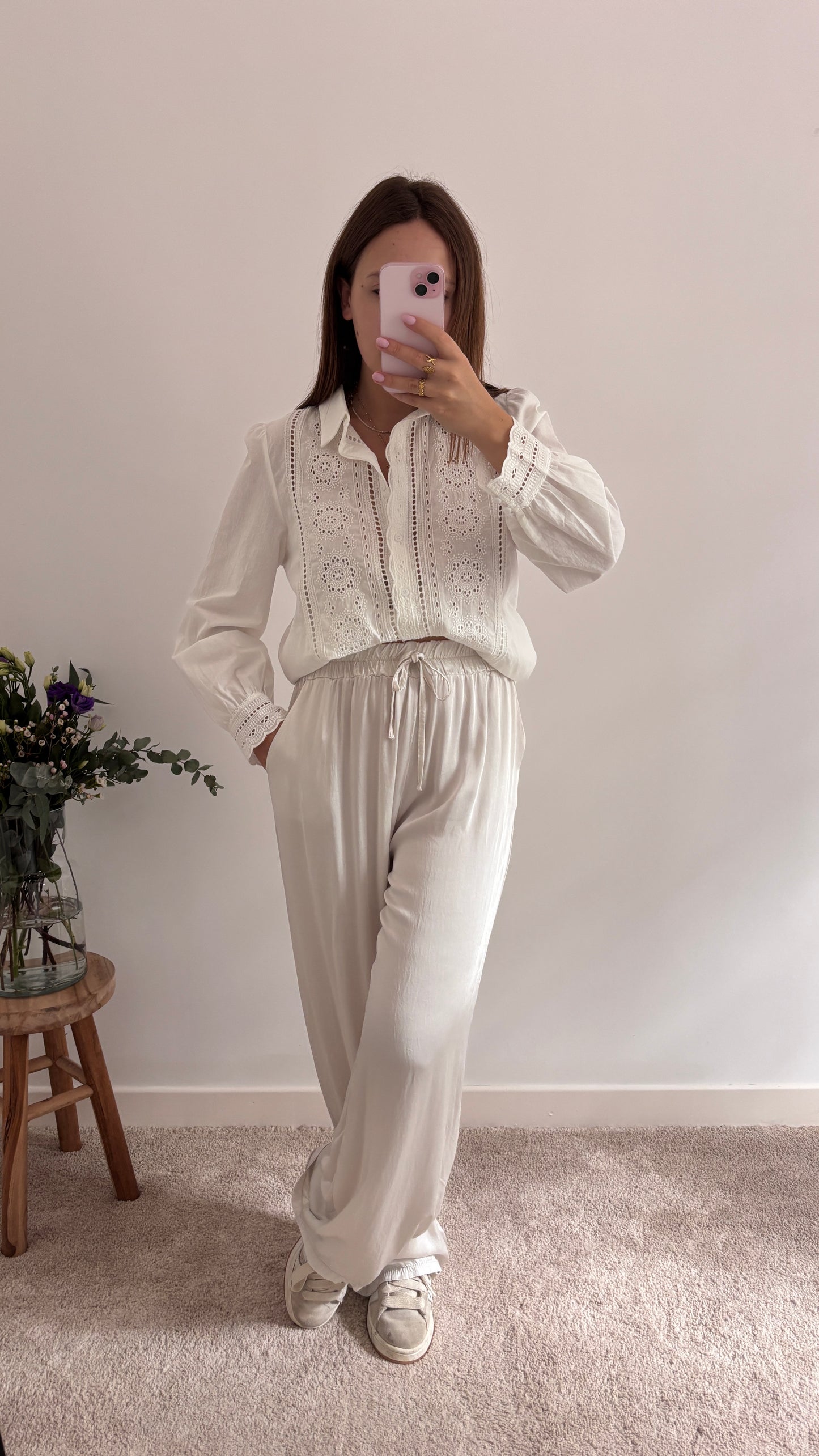 Pantalon Elise écru