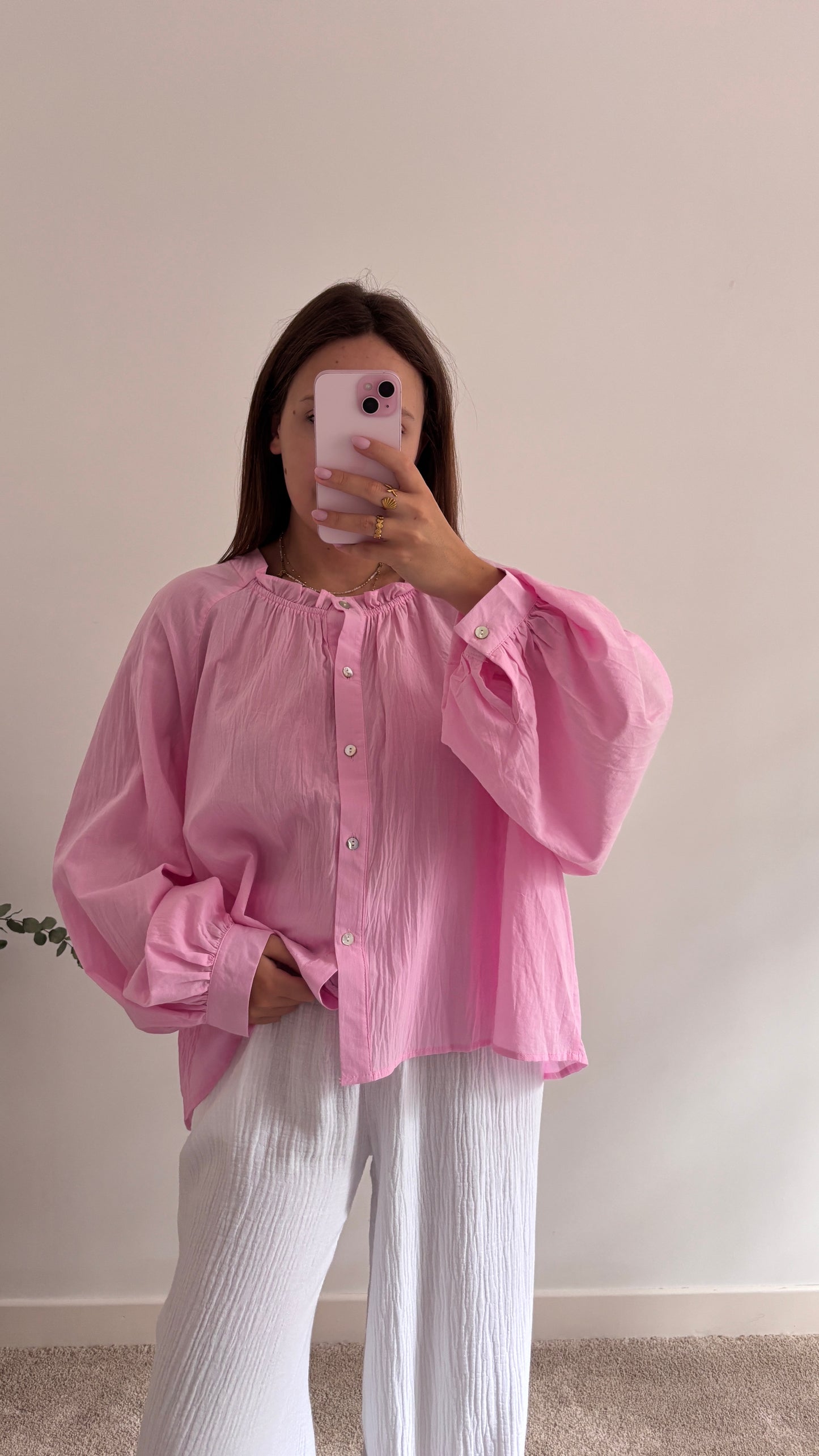 Blouse Maeva rose