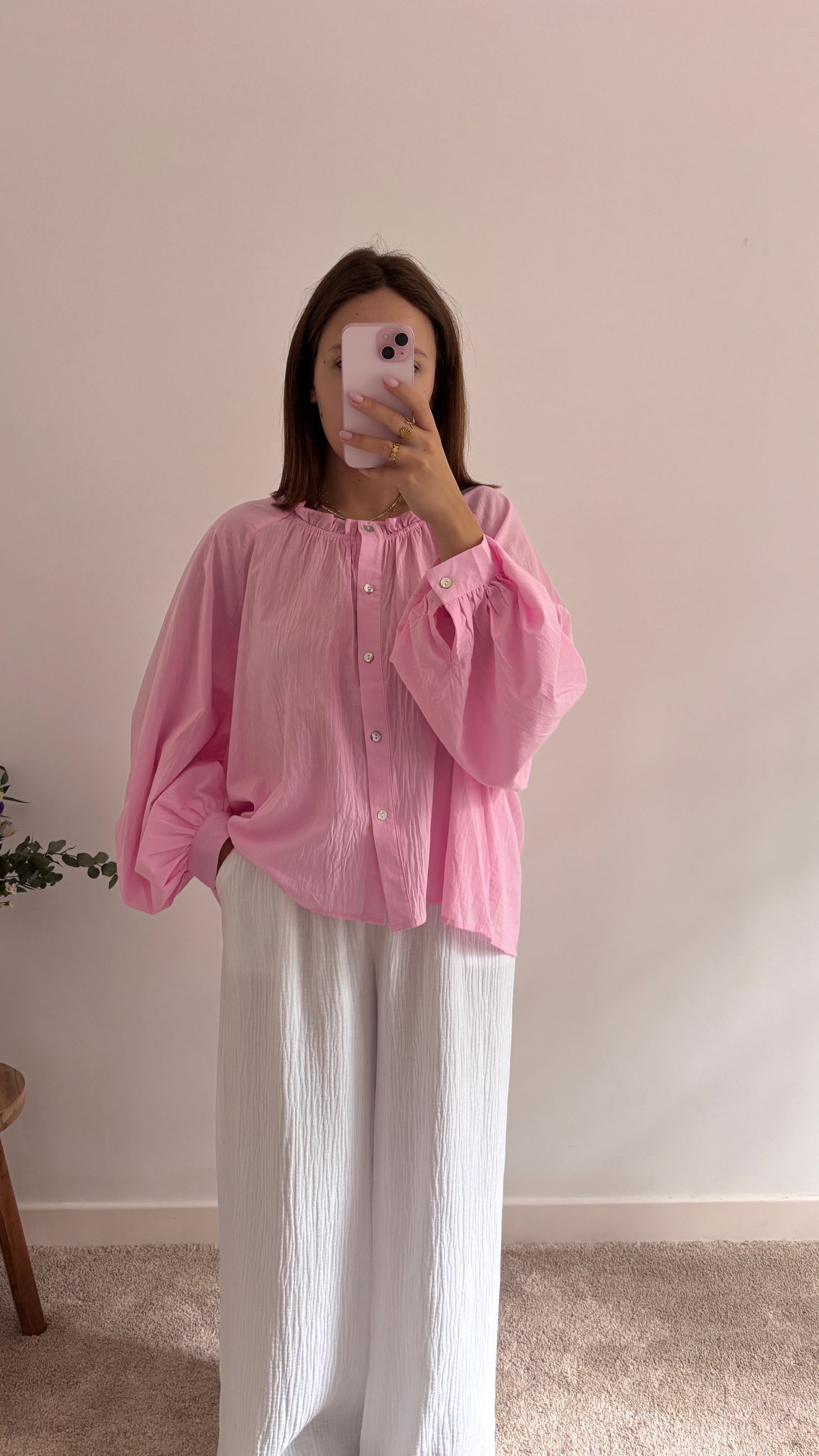 Blouse Maeva rose