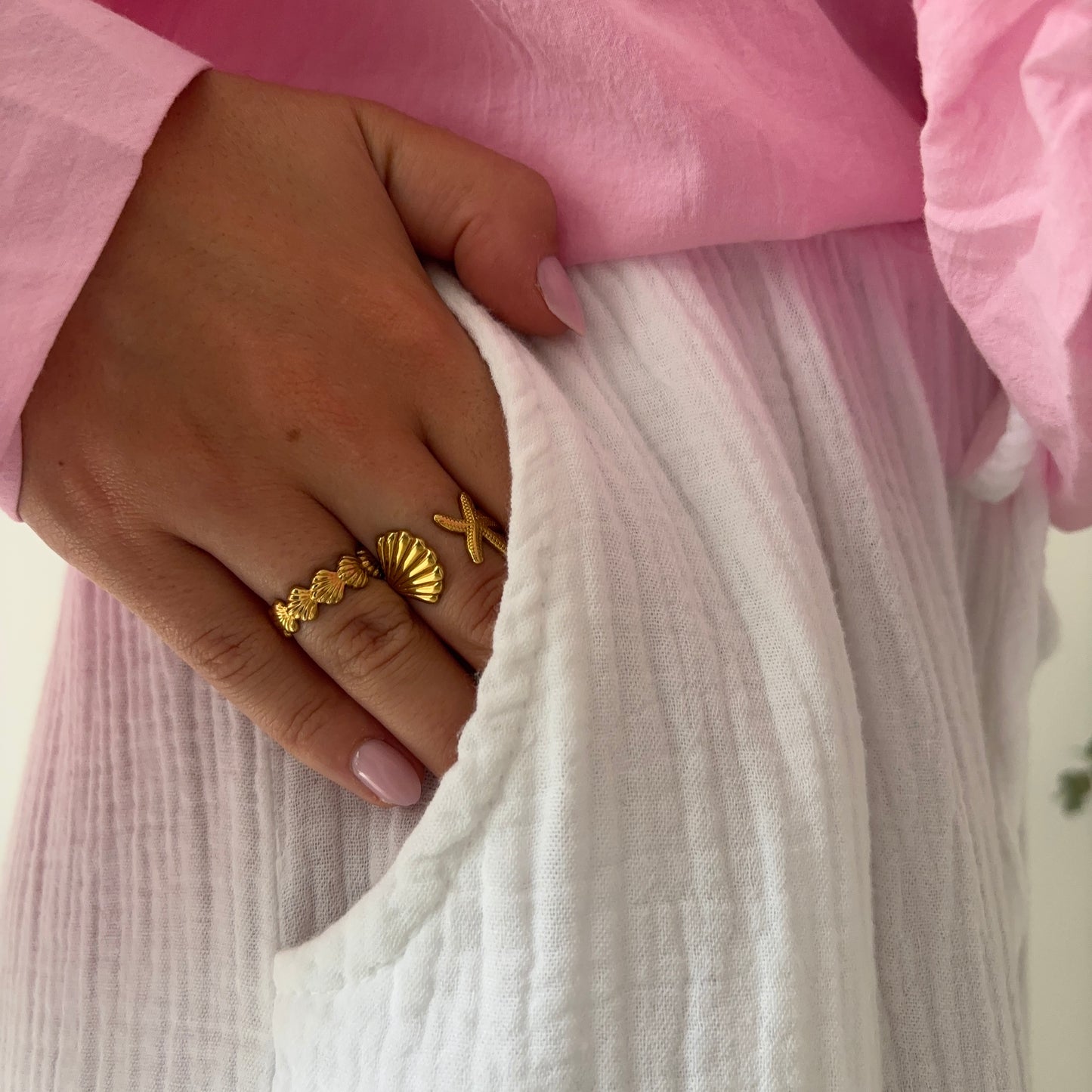 Pantalon Chloé blanc