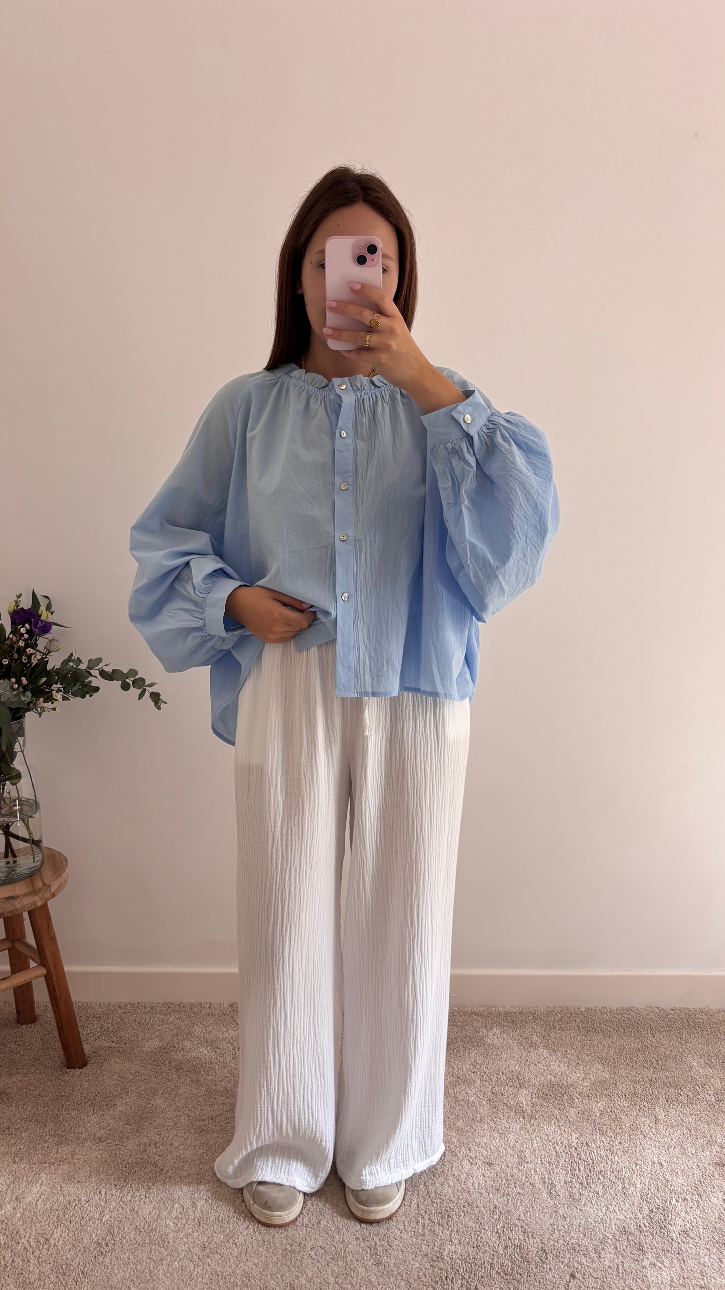 Blouse Maeva bleu