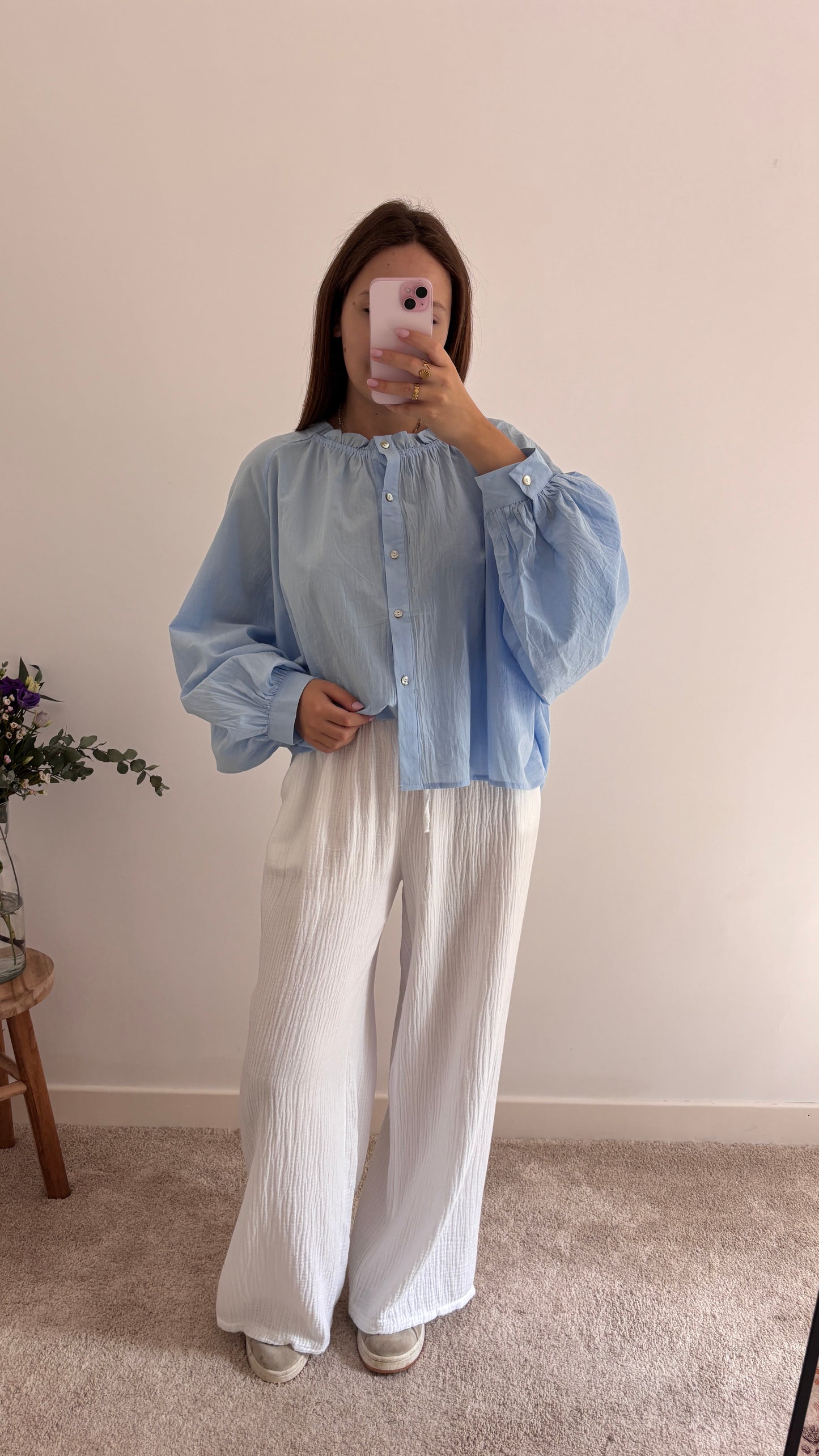 Blouse Maeva bleu