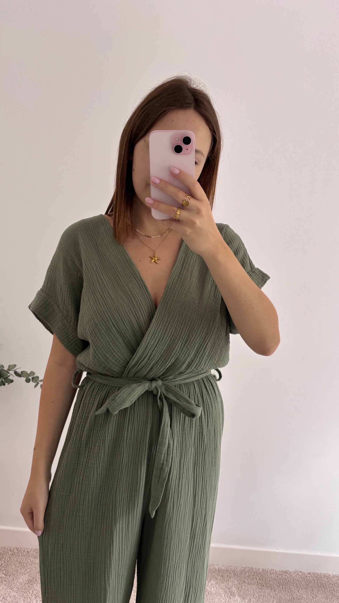 Combinaison Lucy kaki