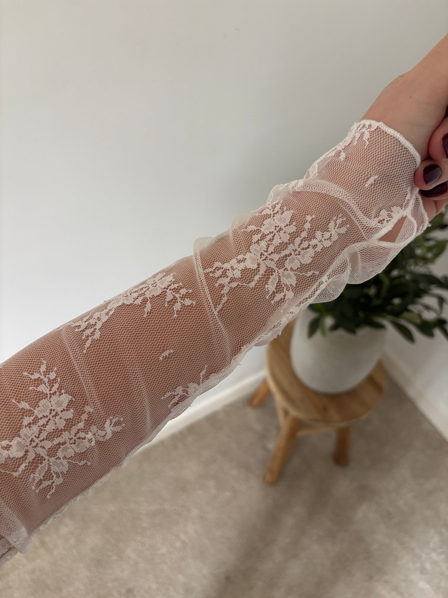 Black Laurie Lace Top