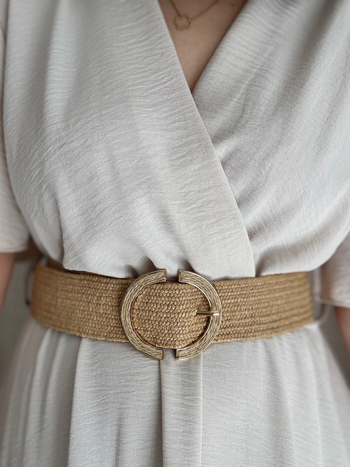 Ceinture paille