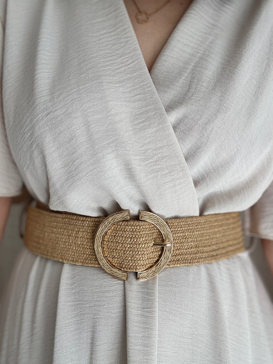 Ceinture paille
