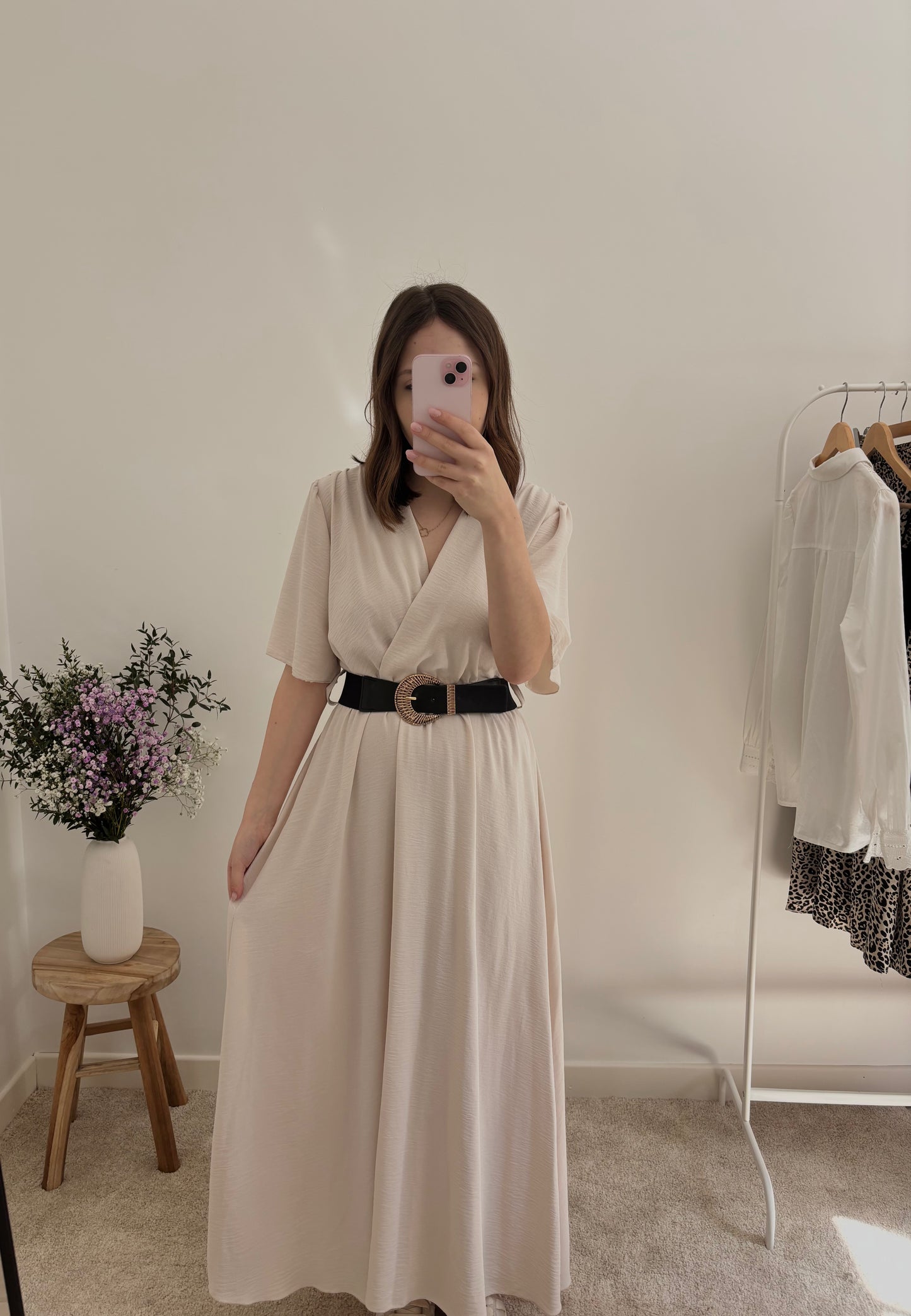 Robe Solenn beige