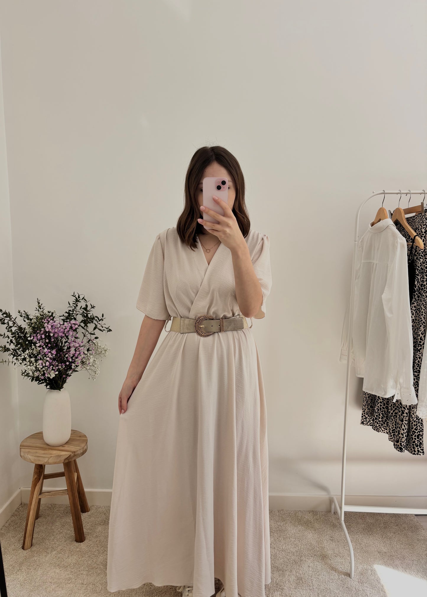 Robe Solenn beige