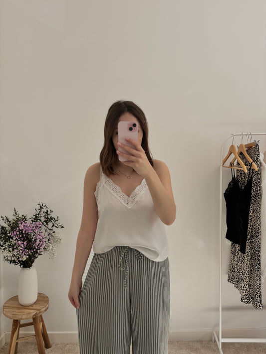 Top Téa blanc