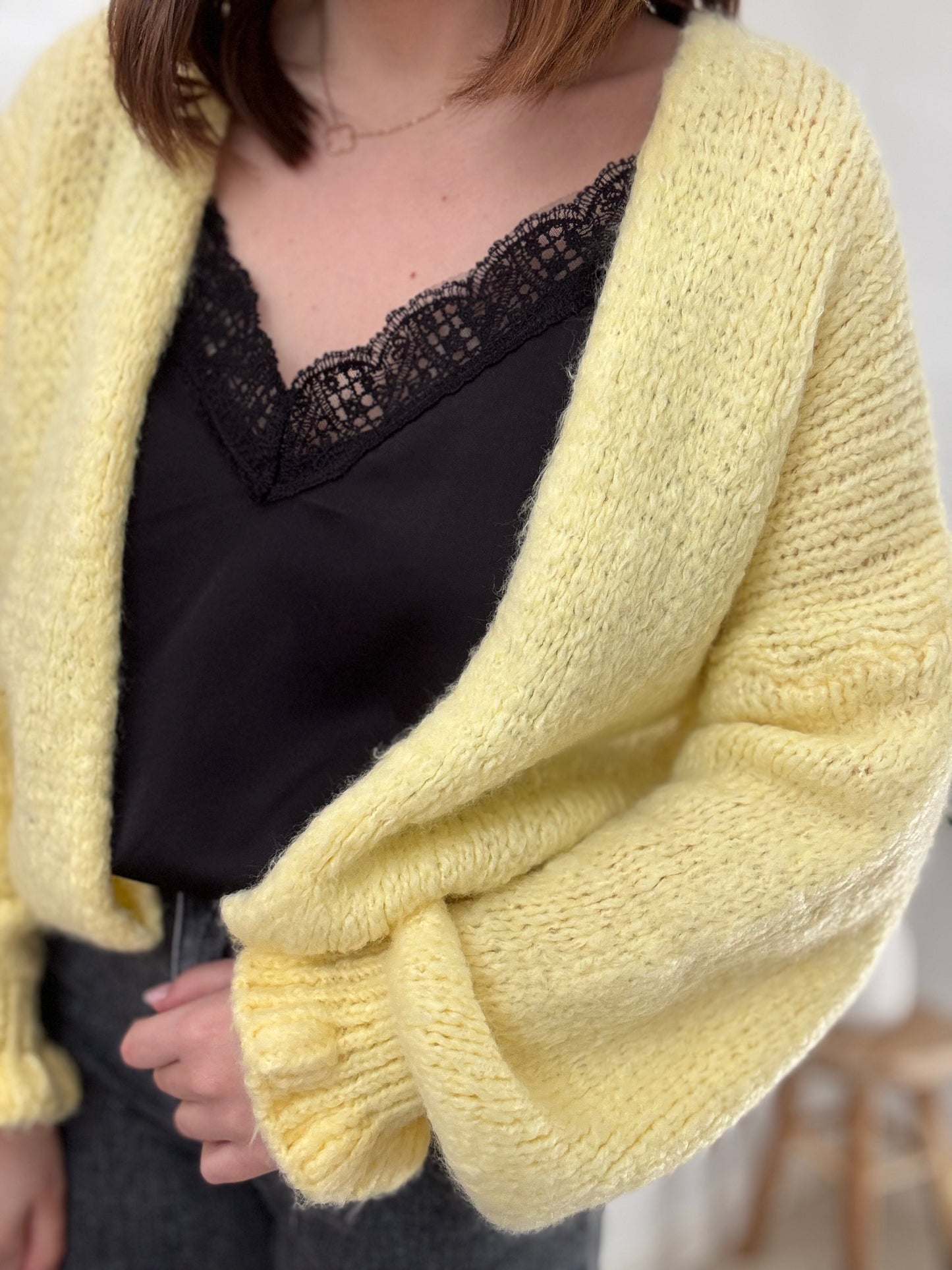Gilet Manon jaune