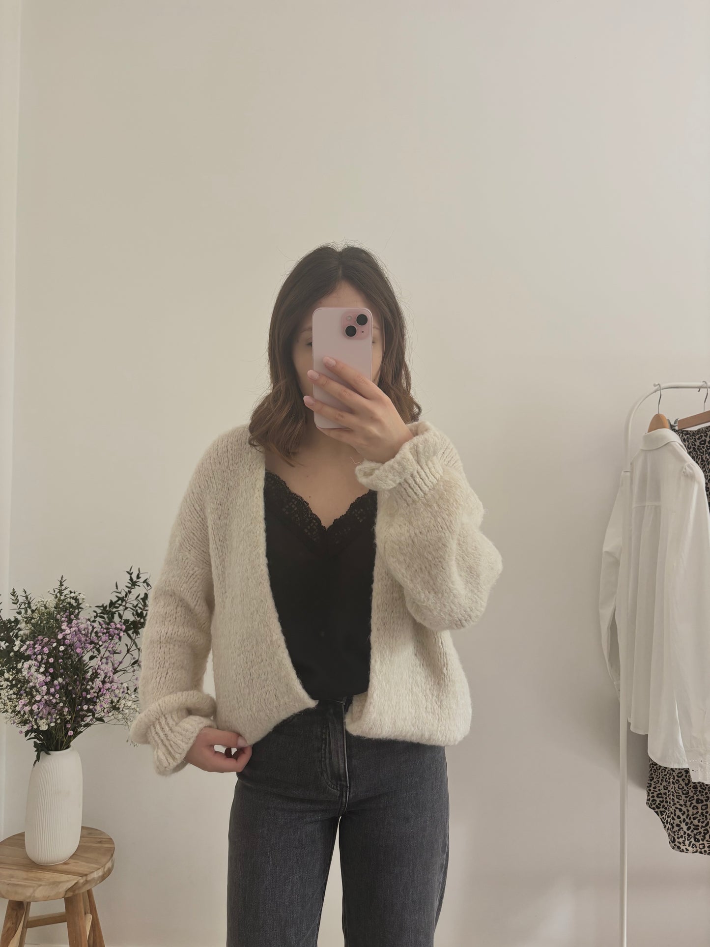 Gilet Manon beige