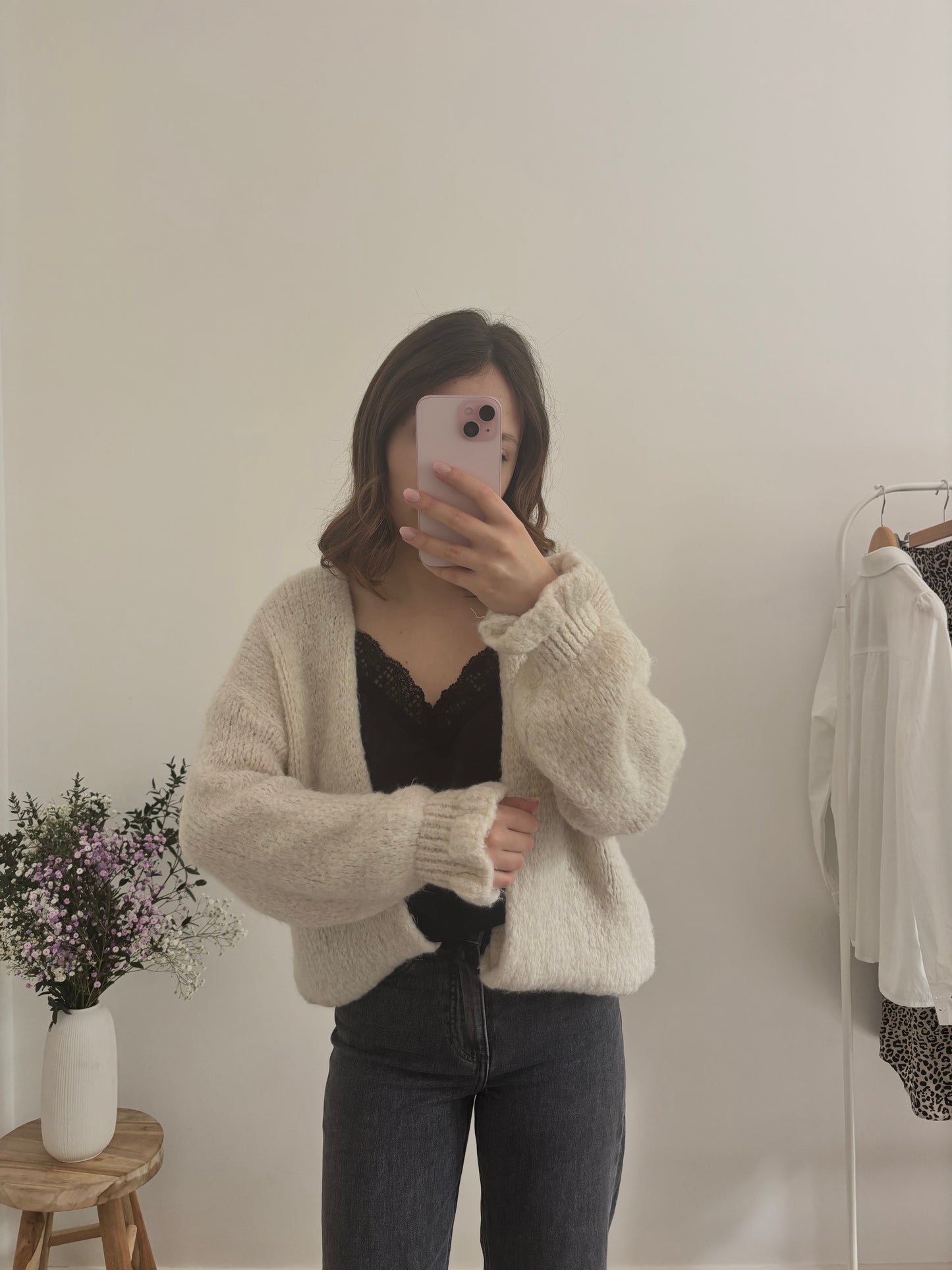 Gilet Manon beige