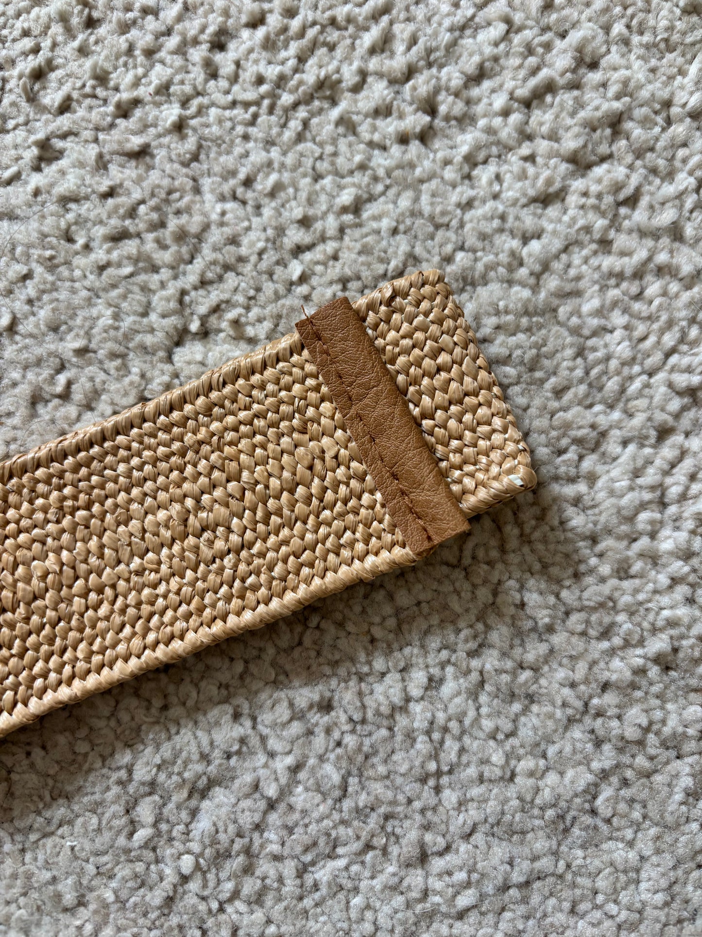 Ceinture paille