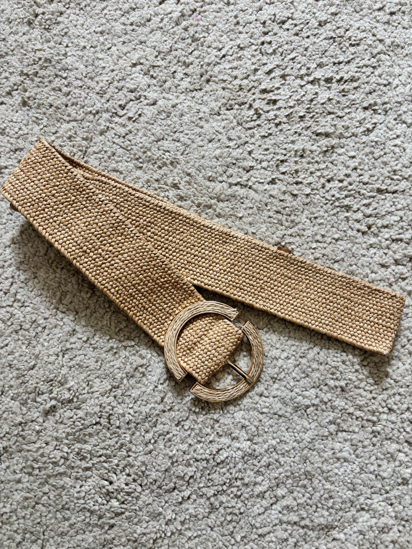 Ceinture paille