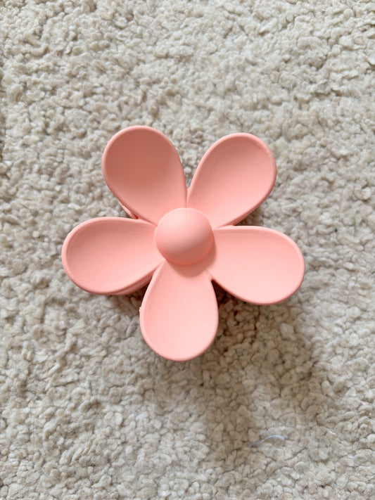 Pince fleur rose