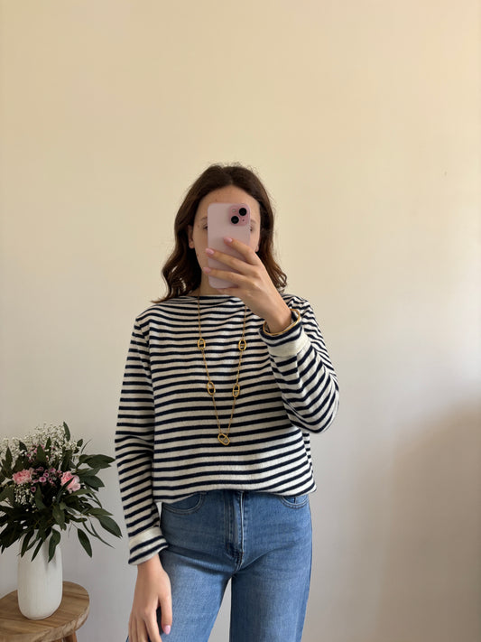 blue sailor top
