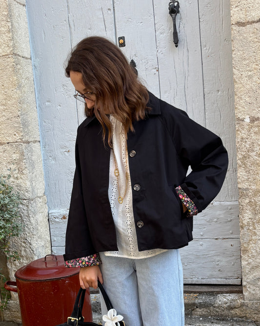 Trench Margaux noir