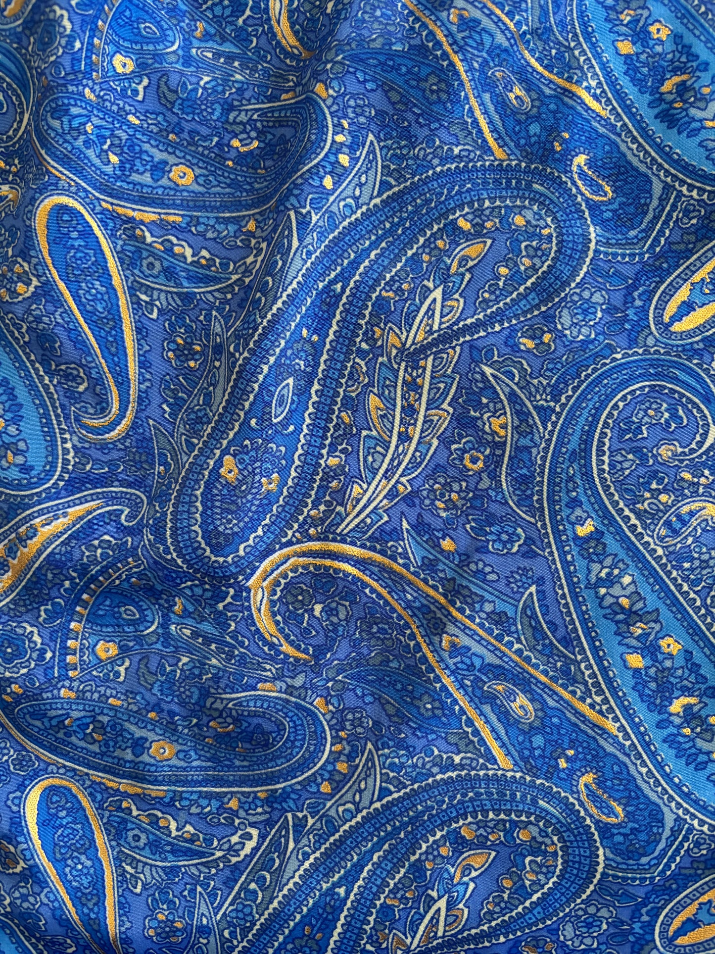 Robe bohème dos nu bleu électrique