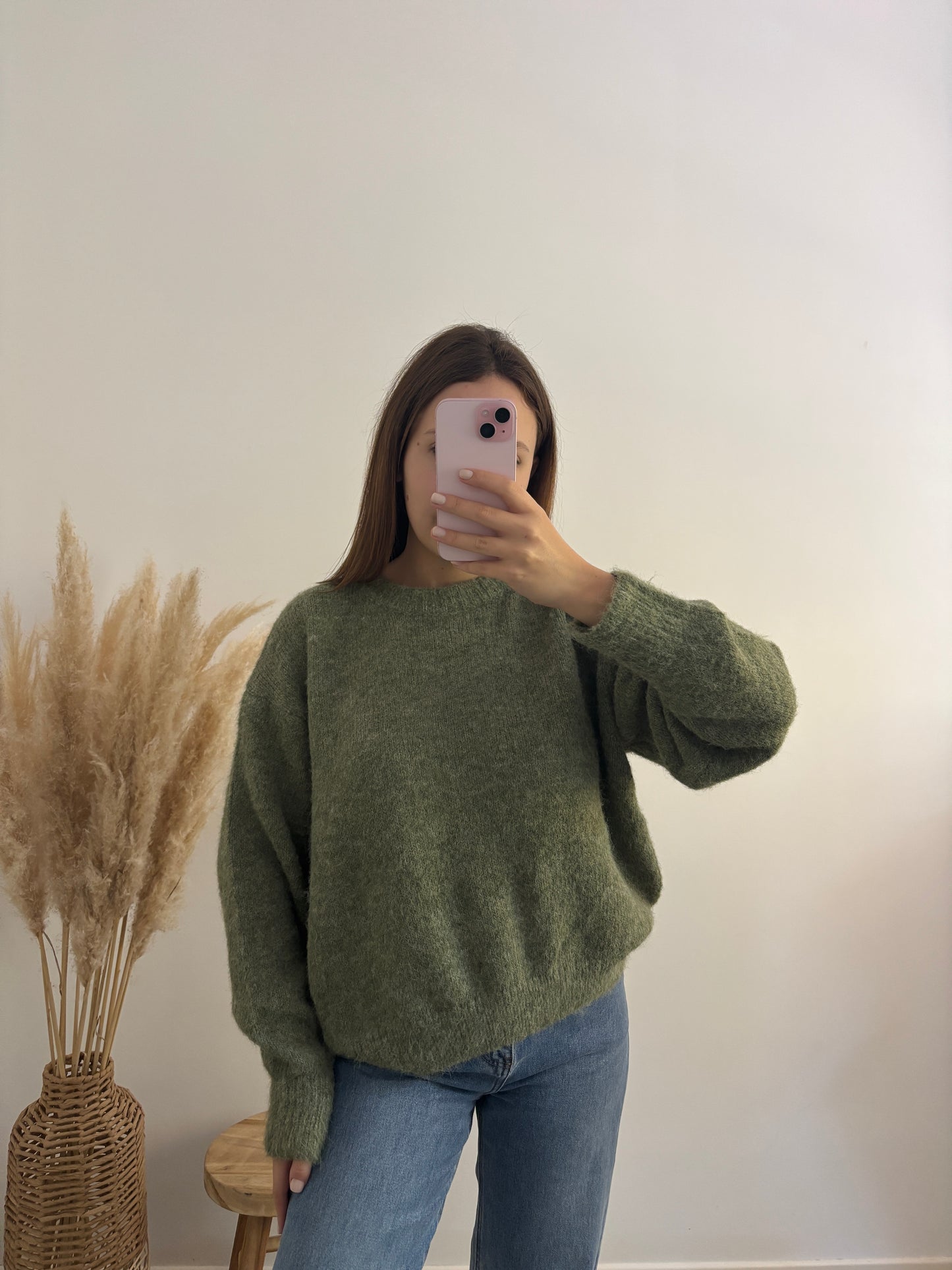 Pull Lucie vert