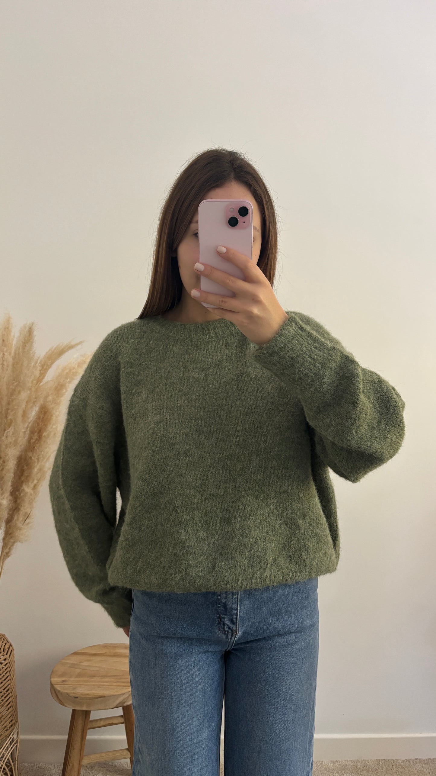 Pull Lucie vert