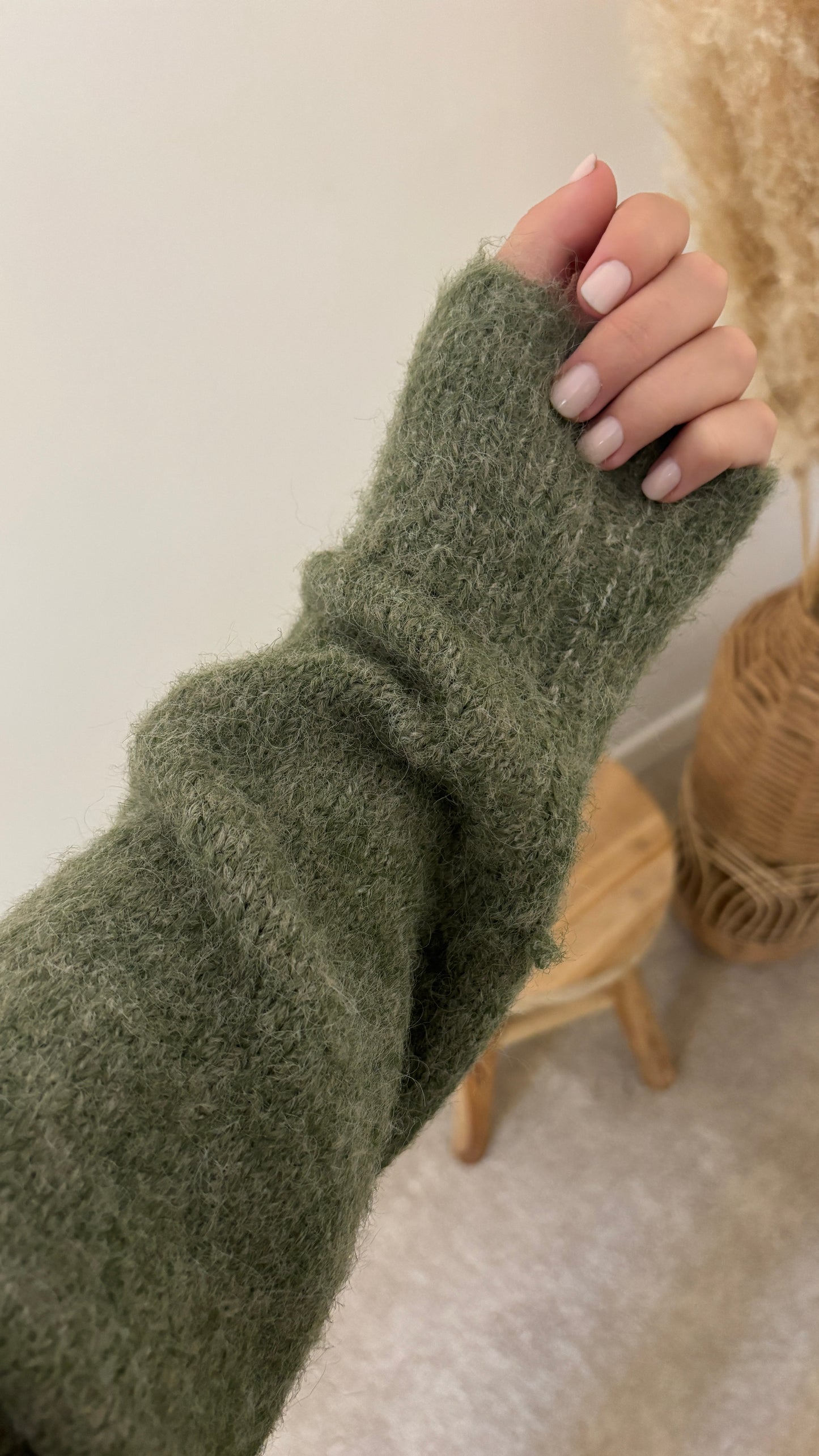 Pull Lucie vert