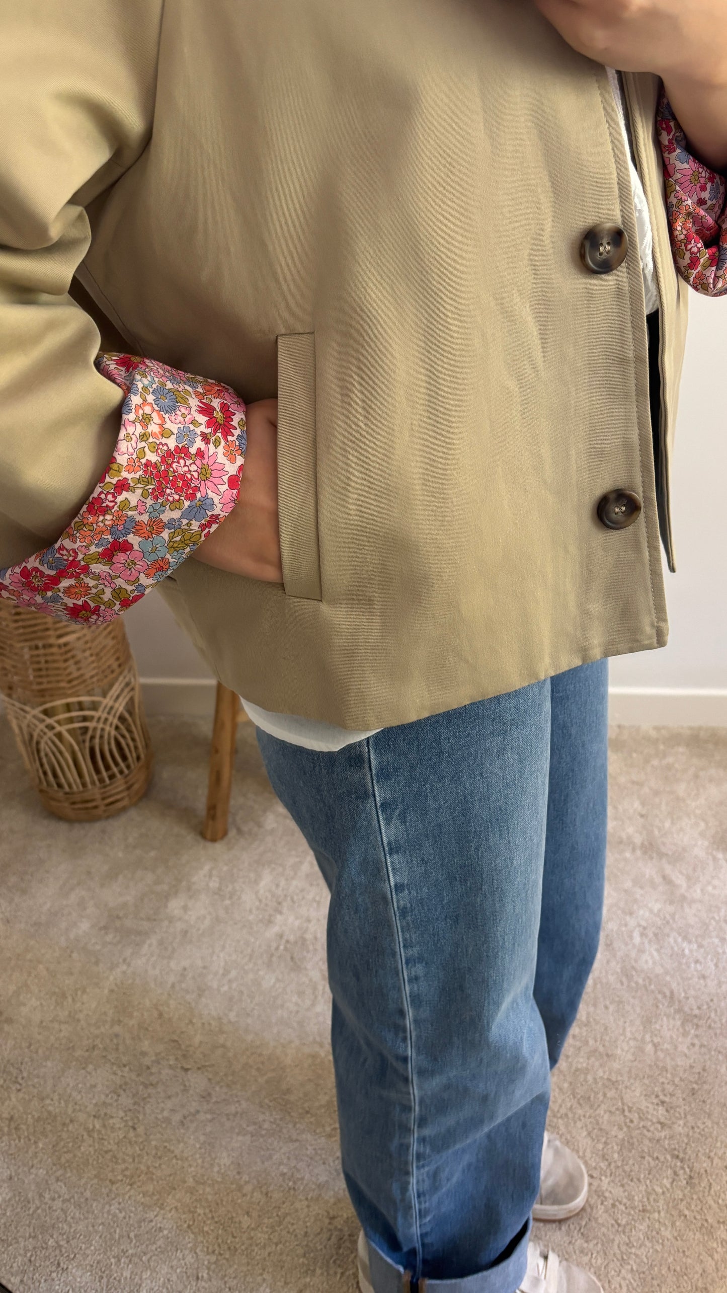 Trench Margaux beige