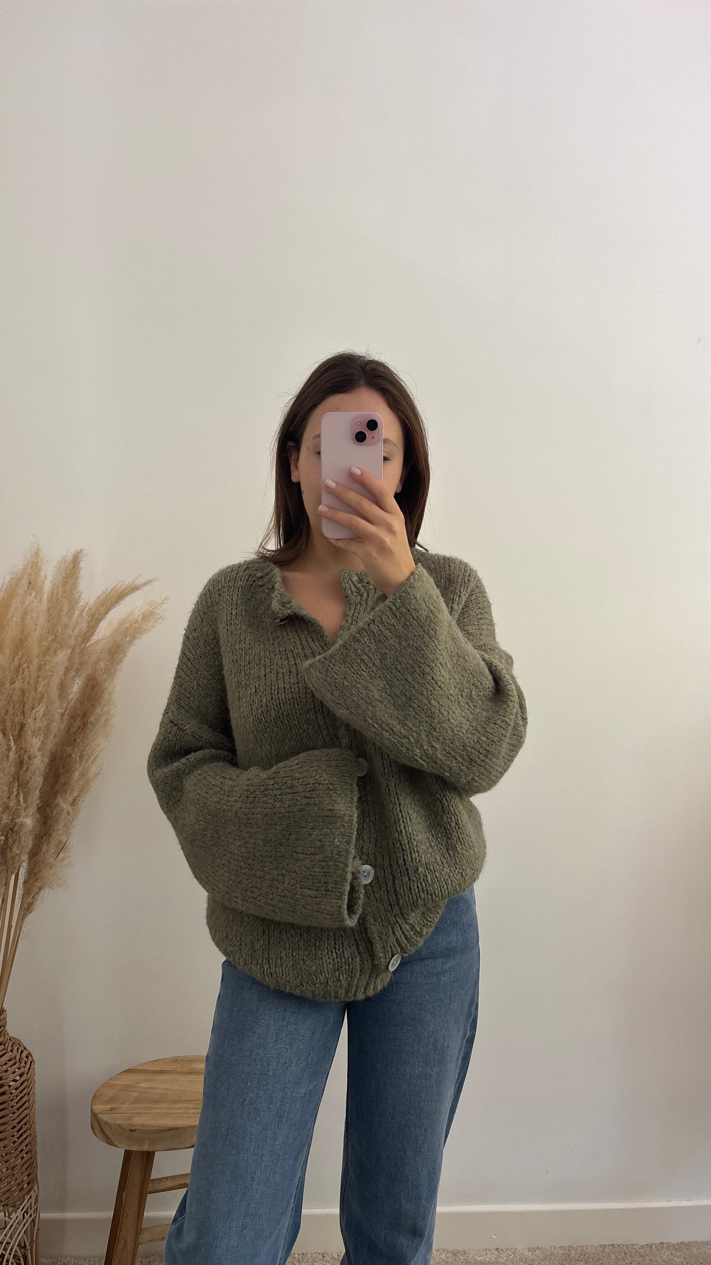 Gilet Olivia kaki