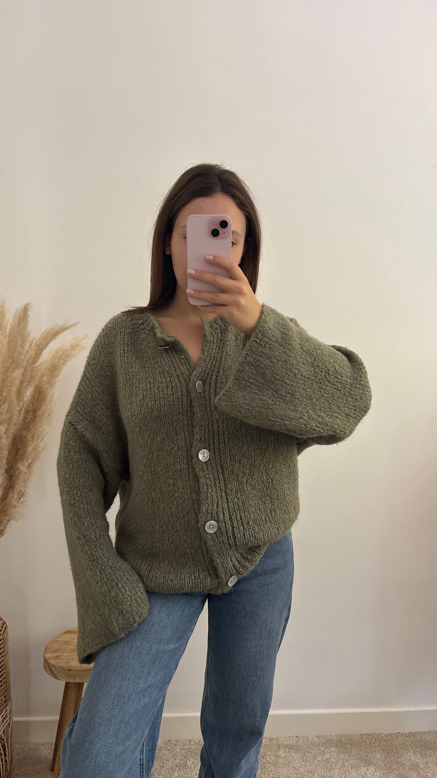 Gilet Olivia kaki