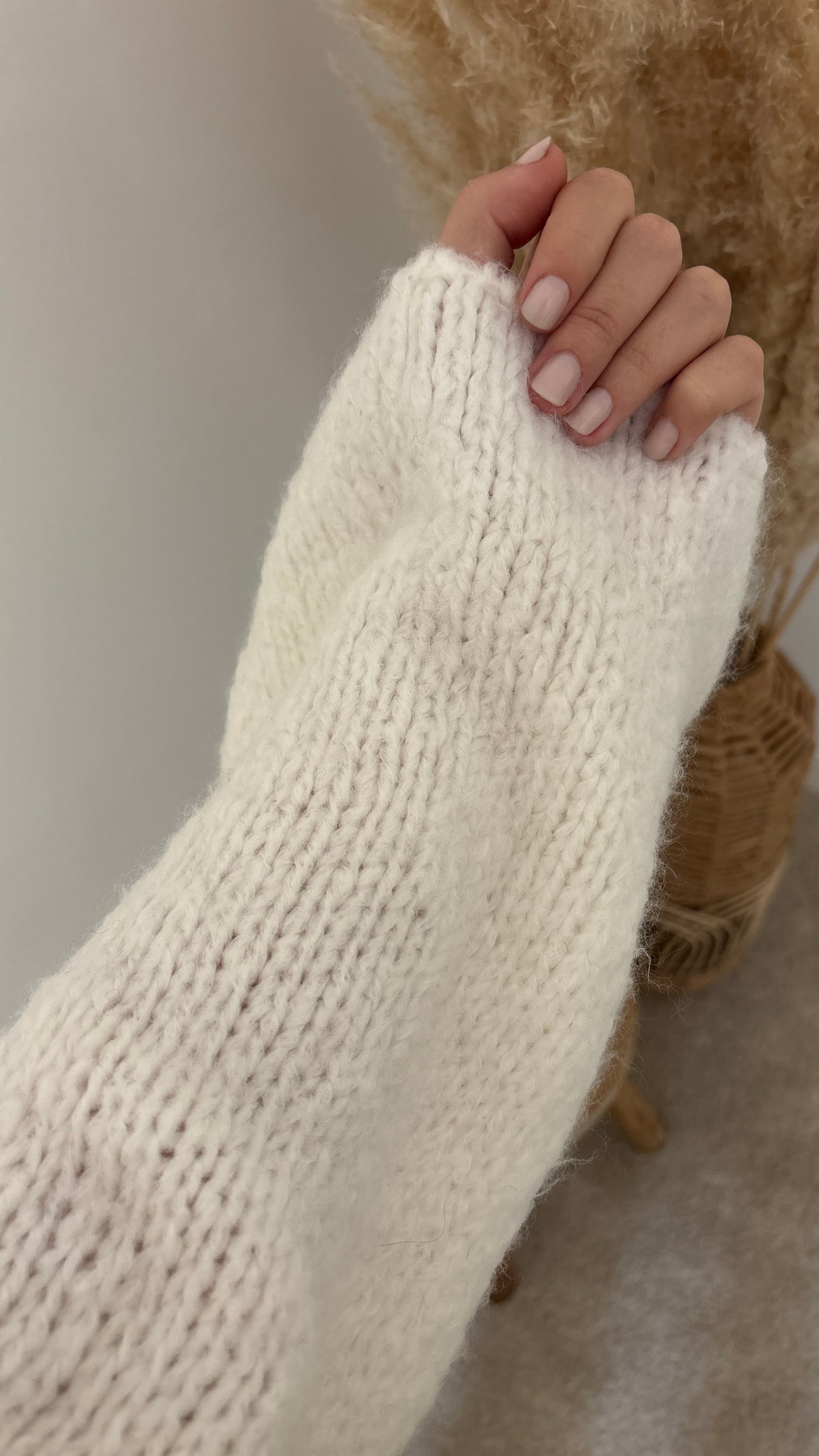 Gilet Olivia écru