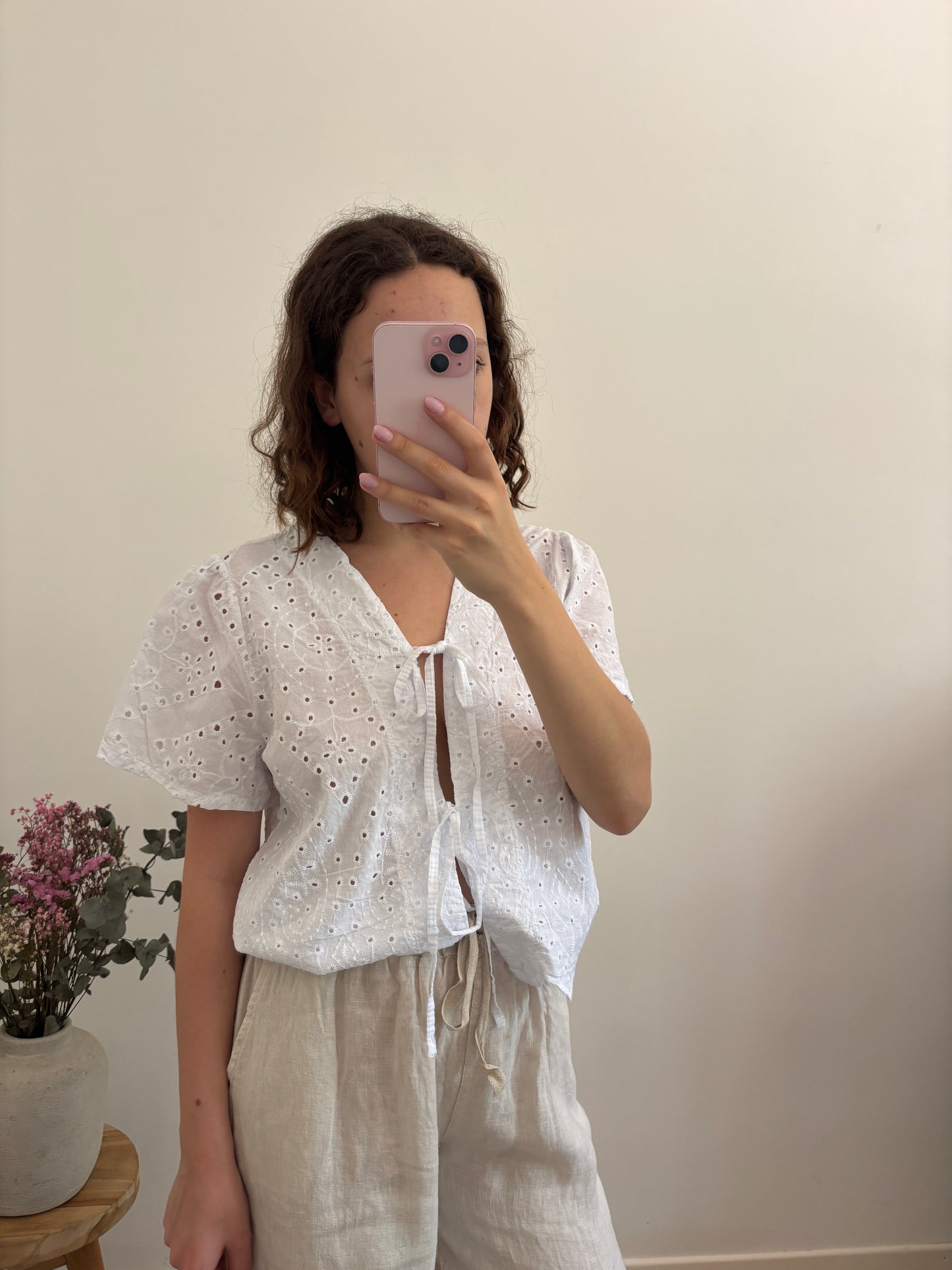 Blouse Ester blanc