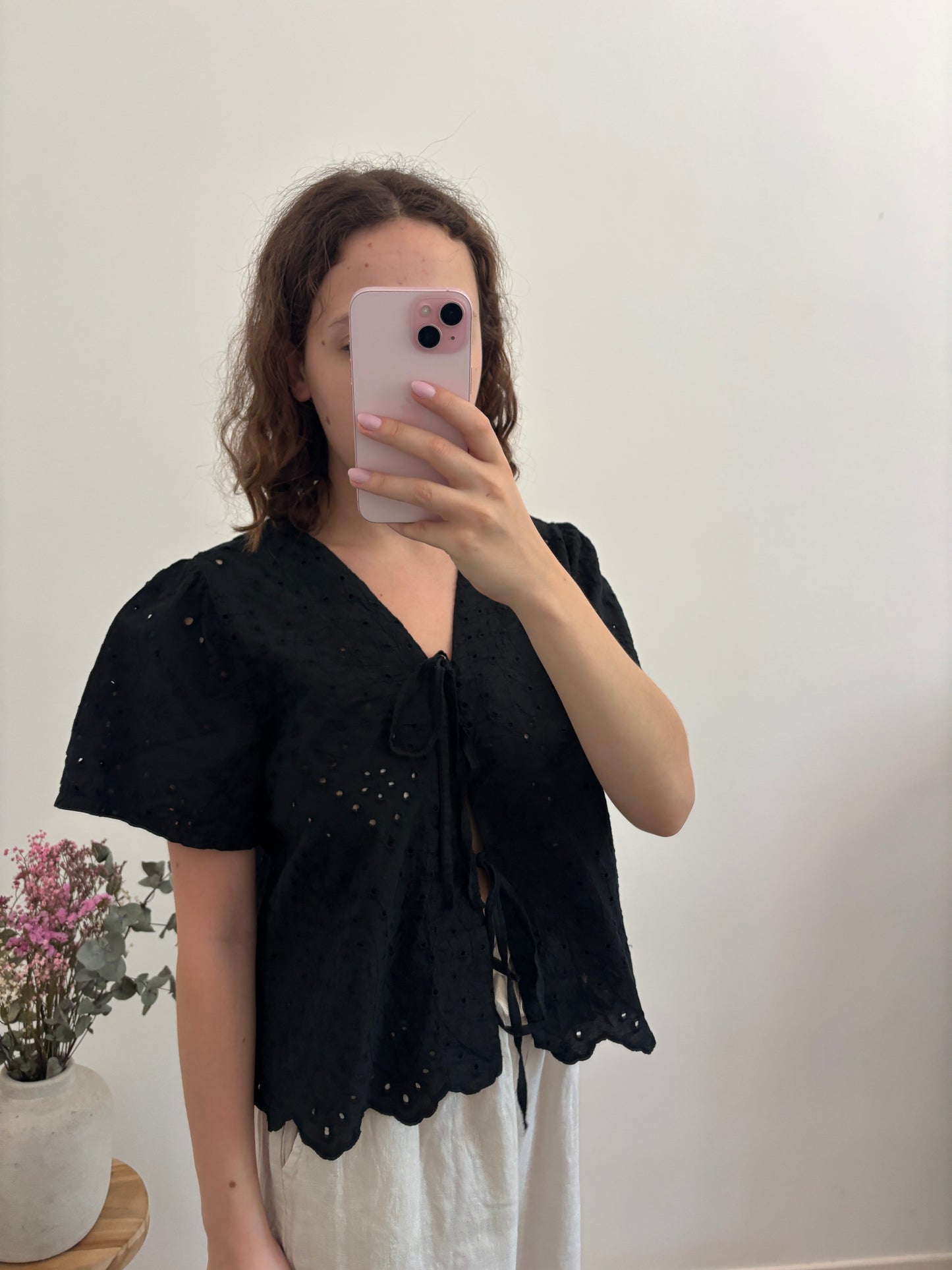 Blouse Ester noire