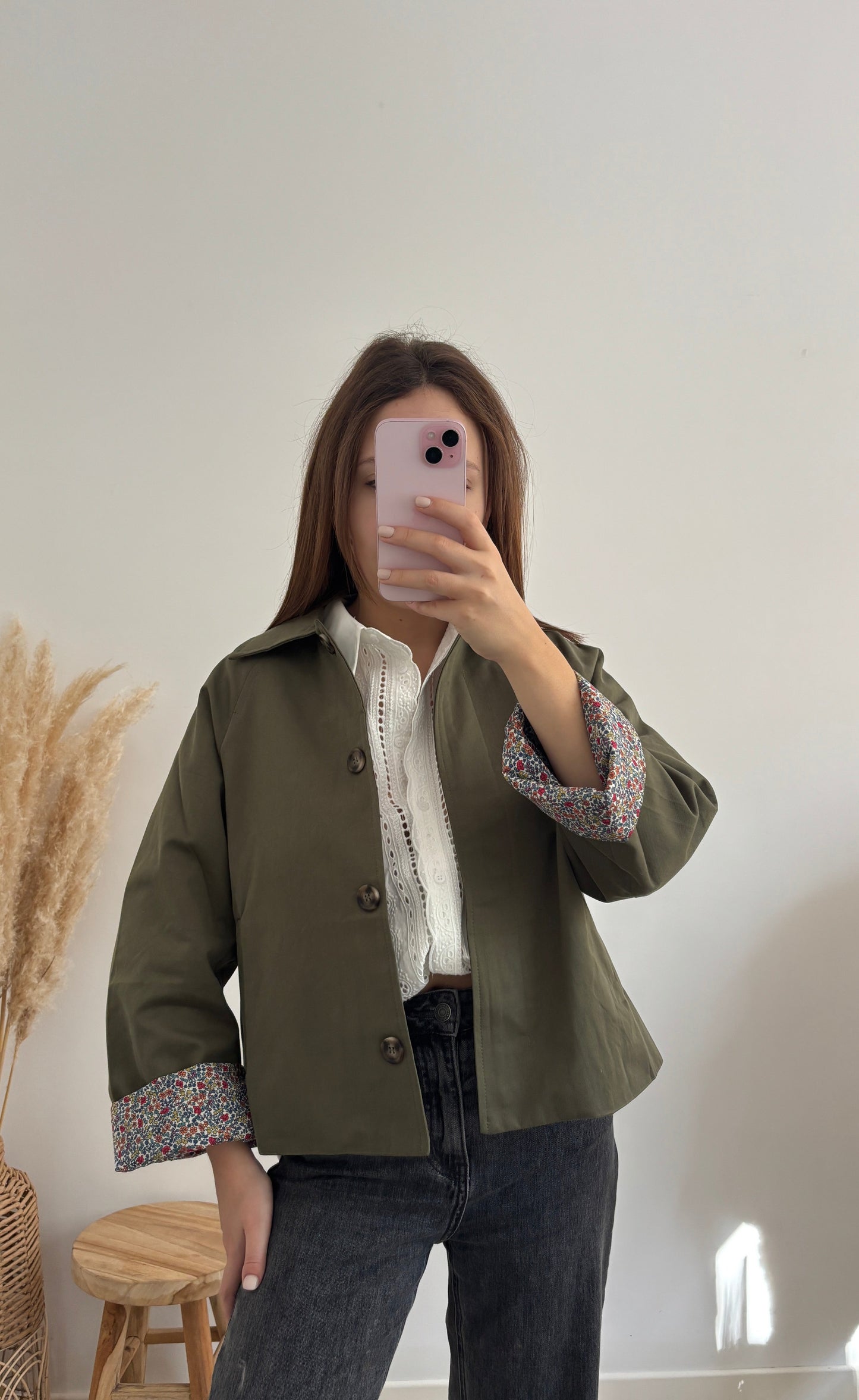 Trench Margaux kaki