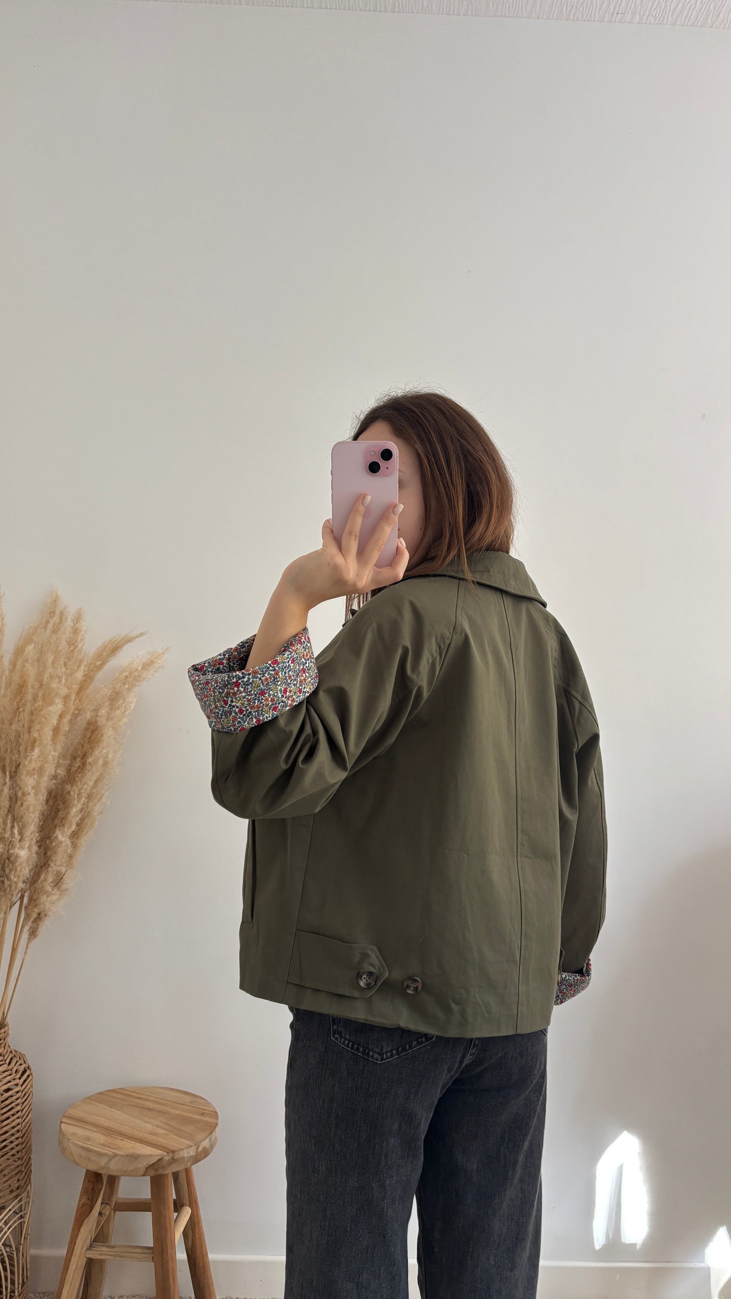 Trench Margaux kaki