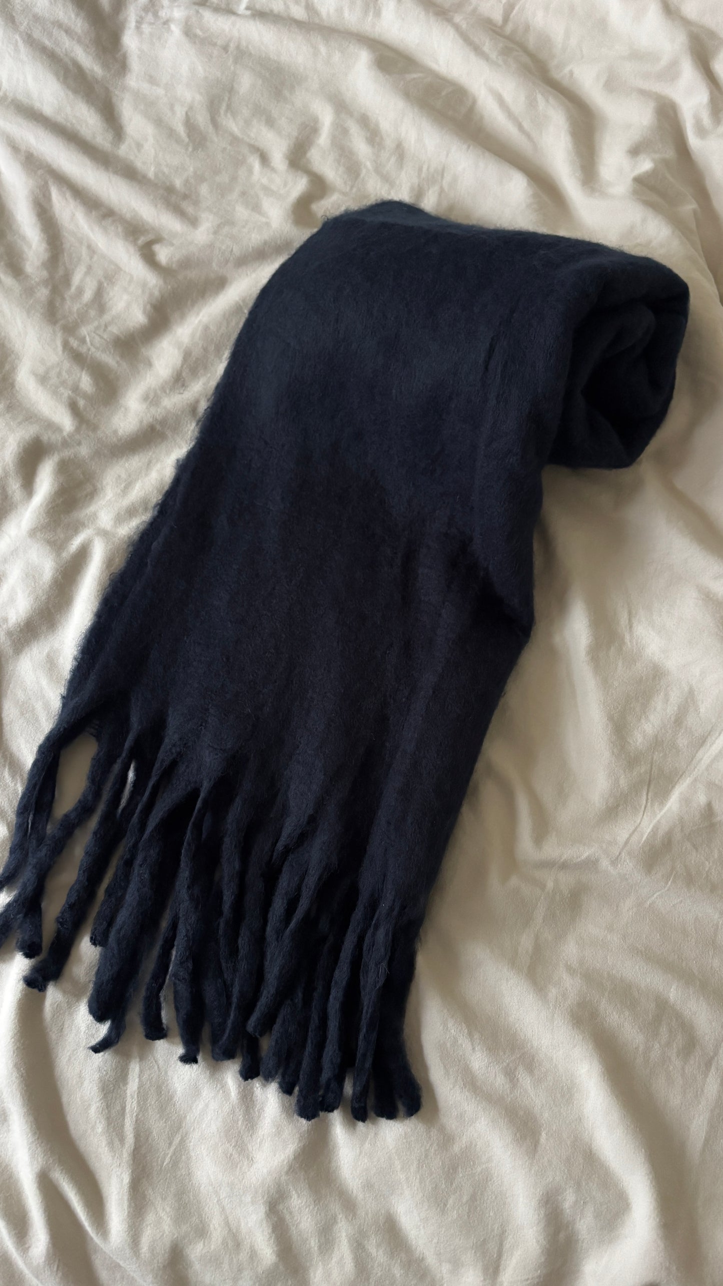 Écharpe Line bleu marine