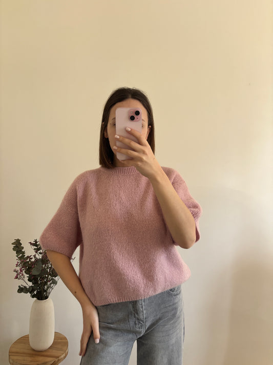 Pull Olivia vieux rose