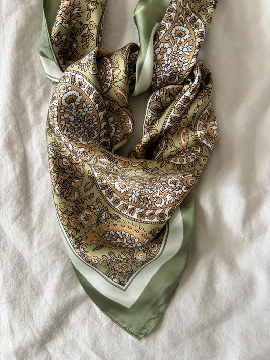 Groene sjaal