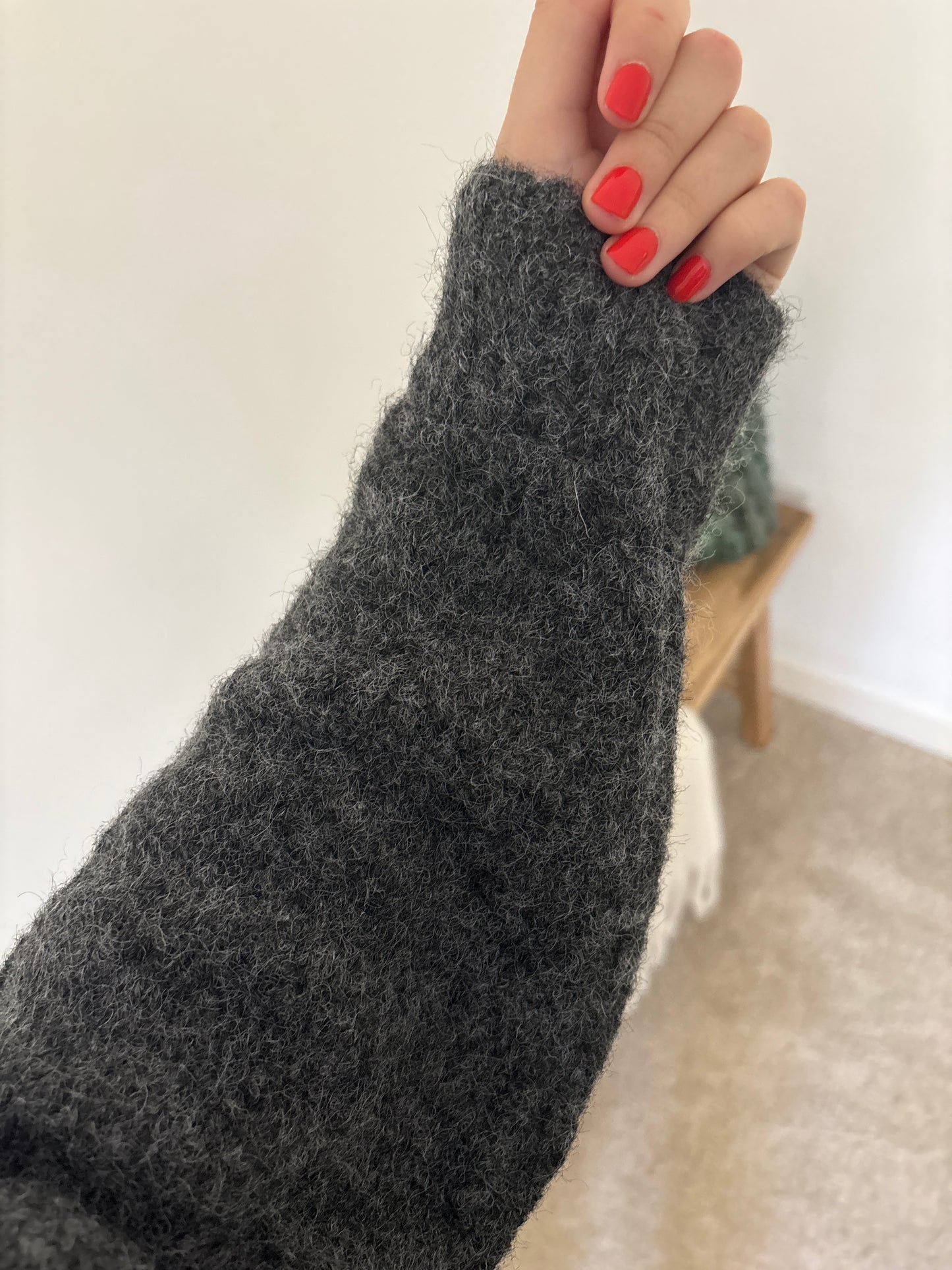 Cardigan Léa gris foncé