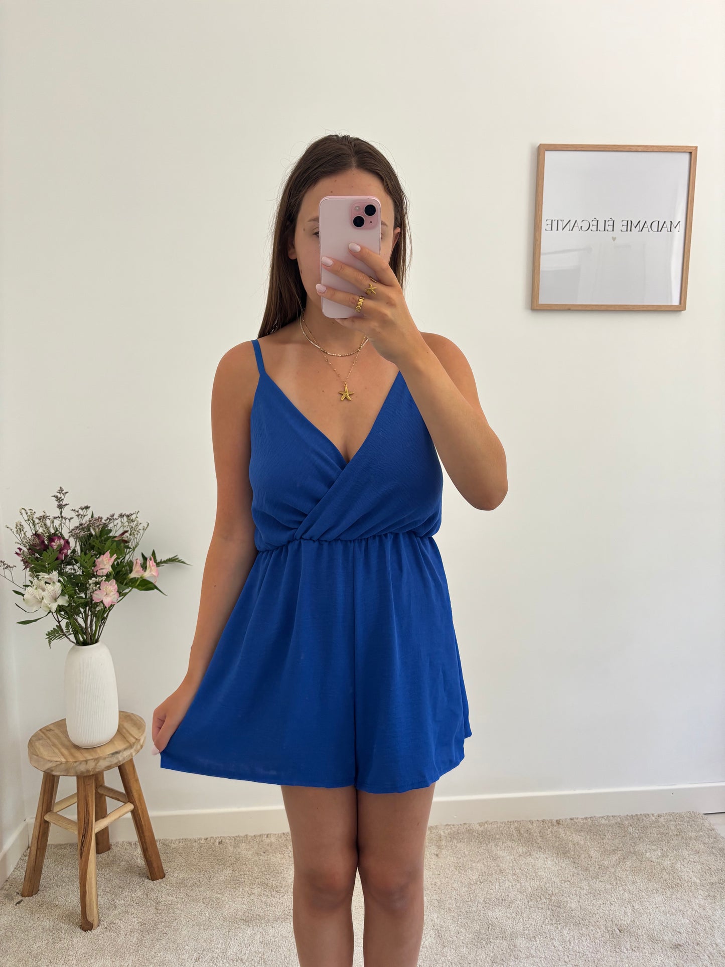 Combi Sofia bleu roi